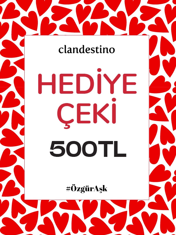 Clandestino e-Gift Card 500 TL