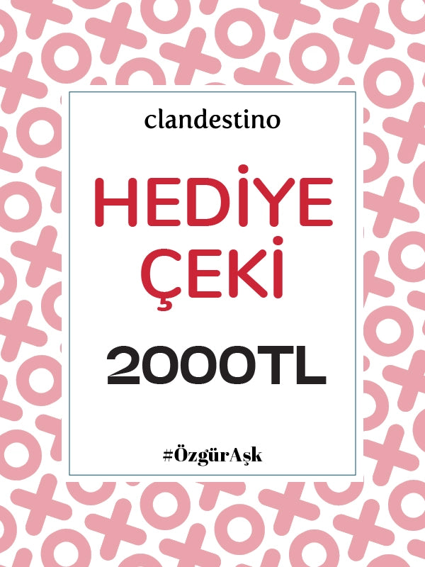 Clandestino e-Gift Card 2000 TL