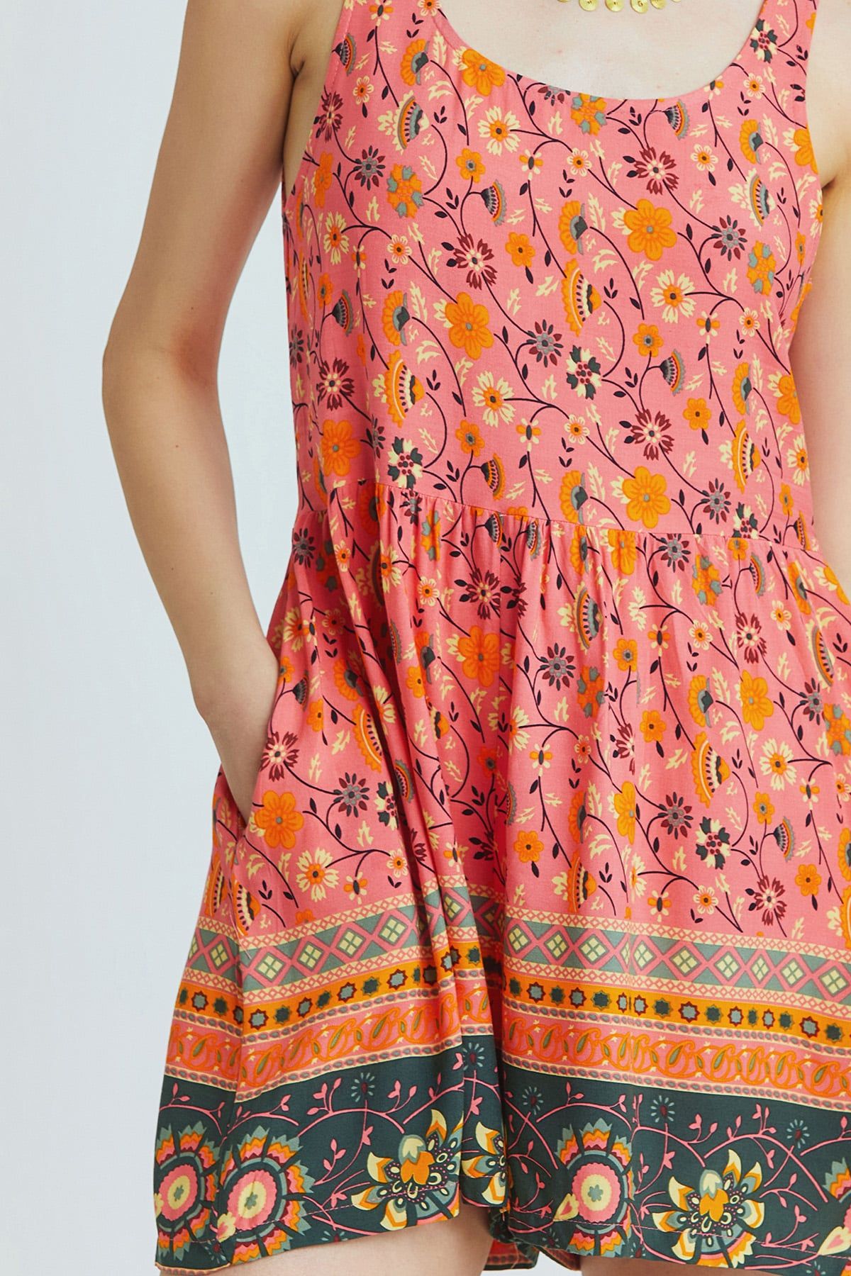Salaş Mini Tulum Pembe